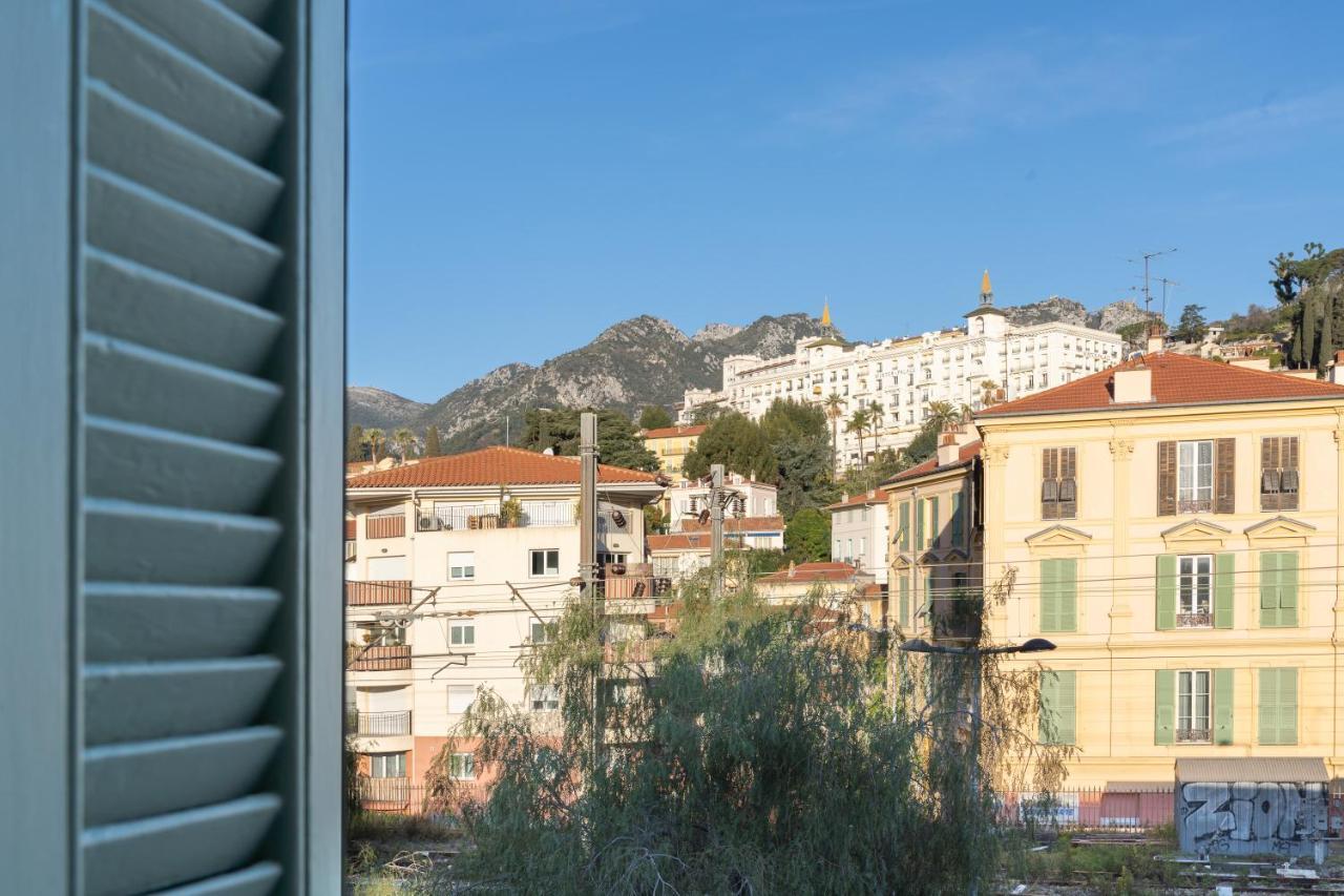 Hotel De Belgique A Menton Eksteriør bilde