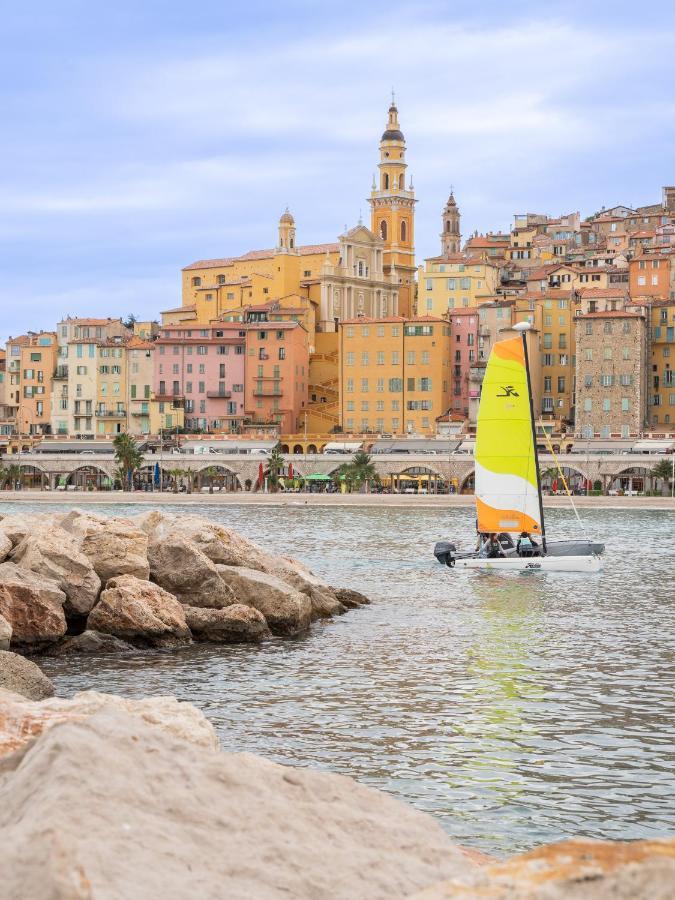 Hotel De Belgique A Menton Eksteriør bilde