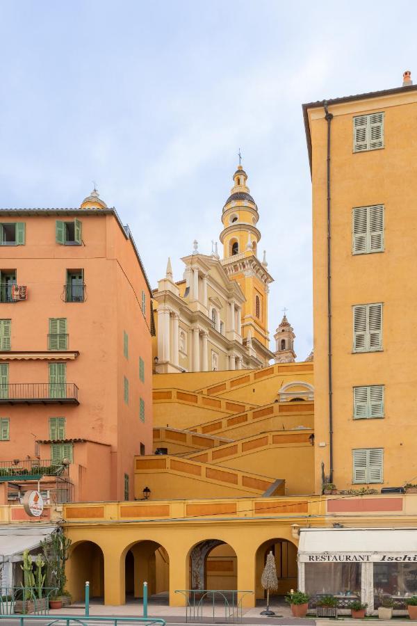 Hotel De Belgique A Menton Eksteriør bilde