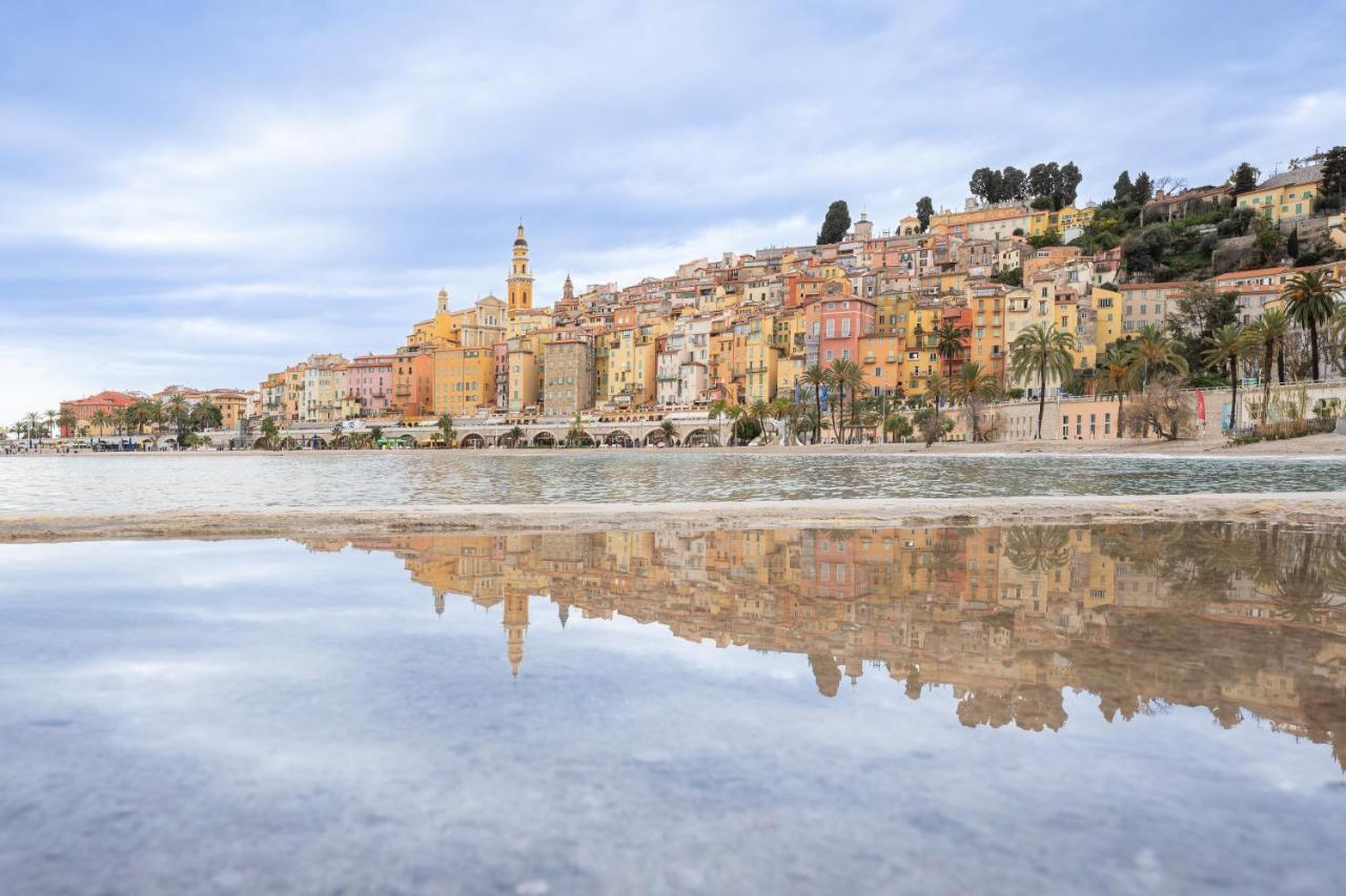 Hotel De Belgique A Menton Eksteriør bilde
